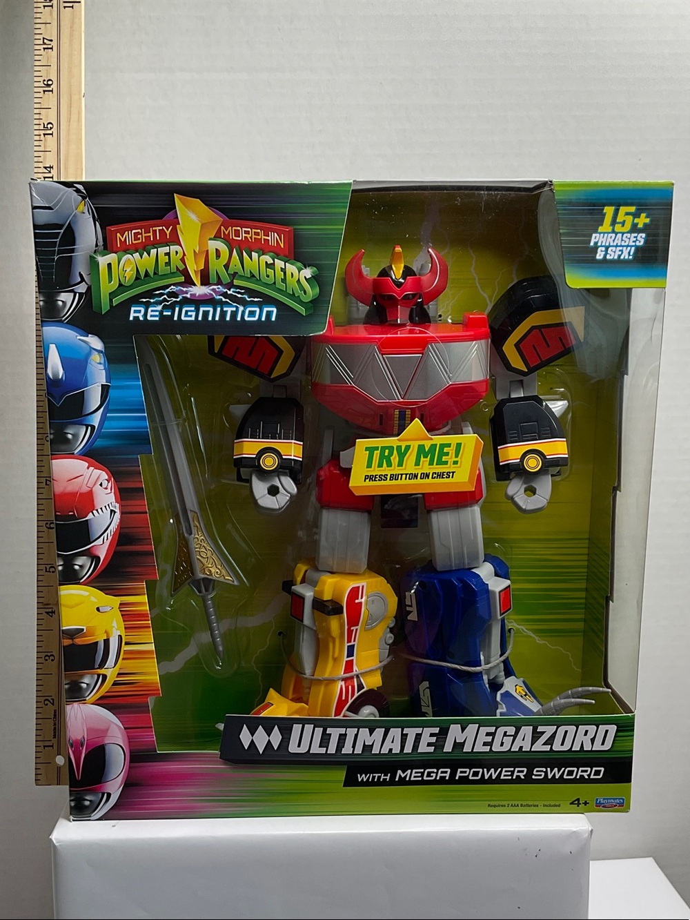 Power Ranger Ultimate Megazord Toy - Red, Yellow, Blue (32)